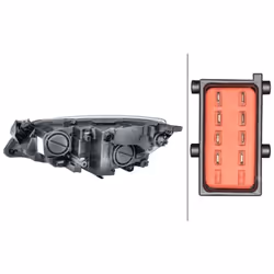 Projecteur principal HELLA 1EG 010 011-381, droite - Vue supplémentaire 4