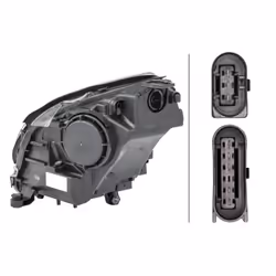 Projecteur principal HELLA 1EL 263 037-021, droite