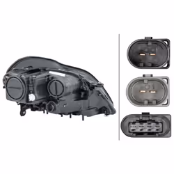 Projecteur principal HELLA 1EL 263 400-011, gauche