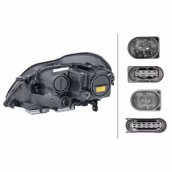 Projecteur principal HELLA 1ZS 263 400-321, droite