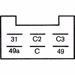 Centrale clignotante HELLA 4DN 008 768-151