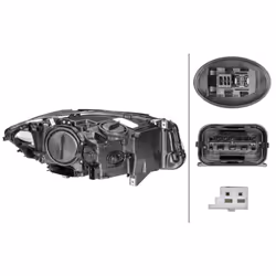 Projecteur principal HELLA 1ZS010 131-611 - Vue supplémentaire 4
