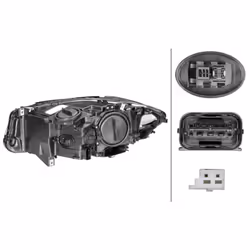 Projecteur principal HELLA 1ZS010 131-621 - Vue supplémentaire 5