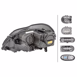 Projecteur principal HELLA 1ZS 263 400-421, droite