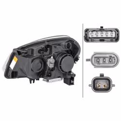 Projecteur principal HELLA 1EF 238 042-121, droite - Vue supplémentaire 2