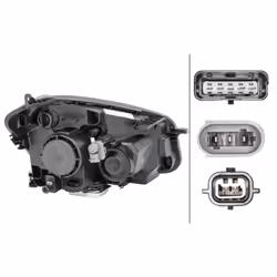 Projecteur principal HELLA 1EL 010 335-251, gauche - Vue supplémentaire 4