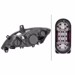 Projecteur principal HELLA 1EG 009 627-021, droite