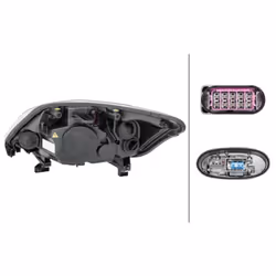 Projecteur principal HELLA 1EL 009 696-761, droite - Vue supplémentaire 4