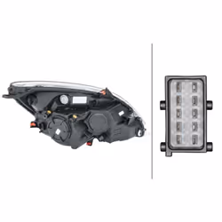 Projecteur principal HELLA 1EJ 354 676-011, gauche - Vue supplémentaire 4