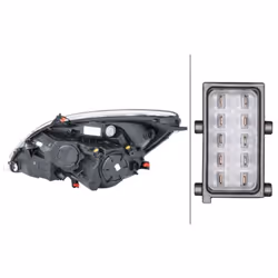 Projecteur principal HELLA 1EJ 354 676-021, droite - Vue supplémentaire 4