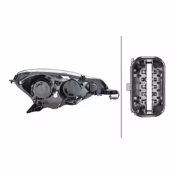 HELLA 1EJ 354 674-011 Phares gauche PY21W, W5W, H7/H1, H7, H1 Technologie d'illumination pour circulation à droite CITROËN: C3 II