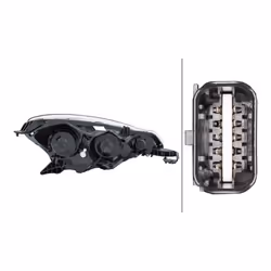 HELLA 1EJ 354 674-051 Phares gauche H7/H1, W5W, PY21W, H7, H1 Technologie d'illumination pour circulation à droite CITROËN: DS3 3 portes