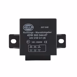 HELLA 4DW 003 944-071 Centrale Clignotant 24 21 électronique 3+1x21W (8x21W) avec support pour remorques - Vue supplémentaire 2