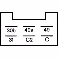 Centrale clignotante HELLA 4DM 003 944-091