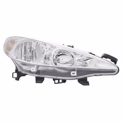 Phares; HELLA; droit H7/H1, PY21W, W5W, H7, H1 Halogène pour circulation à droite; pour PEUGEOT; 620695