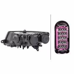 Projecteur principal HELLA 1EL 247 047-261, droite - Vue supplémentaire 4