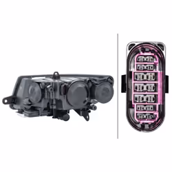 Projecteur principal HELLA 1ZS 247 047-341, droite - Vue supplémentaire 4