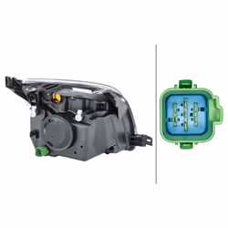 Projecteur principal HELLA 1ED 247 026-251, gauche - Vue supplémentaire 4