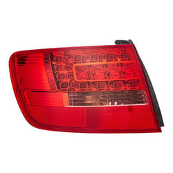 HELLA 2VA 354 542-011 Feu arrière gauche Partie extérieure LED, PY21W 12 avec ampoule AUDI: A6 C6 Avant, A6 C6 Allroad