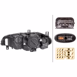 Projecteur principal HELLA 1ZS009 645-521