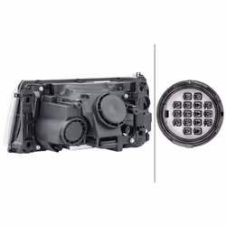 Projecteur principal HELLA 1EL238 022-881, droite - Vue supplémentaire 4