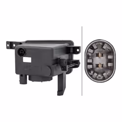 HELLA 1NA 354 660-011 Antibrouillard gauche 12 sans ampoule OPEL: Corsa C 3/5 portes