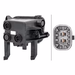 Phare antibrouillard HELLA 1NA 354 663-011, gauche