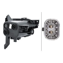 HELLA 1NA 354 680-011 Antibrouillard gauche 12 avec ampoule OPEL: Corsa D 3/5 portes