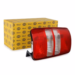 Feu arrière; HELLA; gauche P21/4W, P21W, PY21W 12 avec ampoules avec porte-lampe; pour VOLKSWAGEN, VW; 2K5945095B, 2K5945095P
