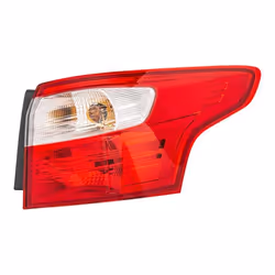 HELLA 2VA 354 995-161 Feu arrière droit Partie extérieure LED, P21W, PY21W 12 avec ampoules avec porte-lampe FORD: Focus Mk3 Van / Break
