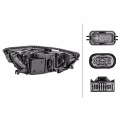 Projecteur principal HELLA 1EX011 151-411 - Vue supplémentaire 4