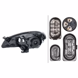 Projecteur principal HELLA 1EJ 010 671-021, droite - Vue supplémentaire 4
