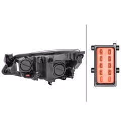 Projecteur principal HELLA 1EG010 011-361 - Vue supplémentaire 4