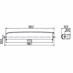 HELLA 2PT 980 850-001 Feu diurne