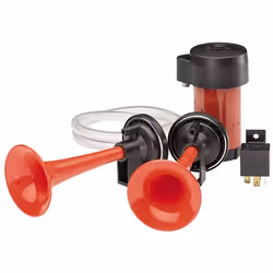 Hella 3PB 003 001-661, Acier, Noir, Rouge