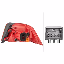 Feu arrière HELLA 2SK010 744-031 - Vue supplémentaire 4