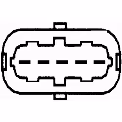 débitmètre de masse d'air HELLA 8ET 009 142-521