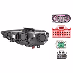 Projecteur principal HELLA 1EL010 740-581 - Vue supplémentaire 4