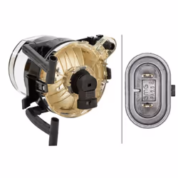Phare antibrouillard HELLA 1N0 354 991-011 gauche