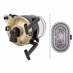 Phare antibrouillard HELLA 1N0 354 991-021