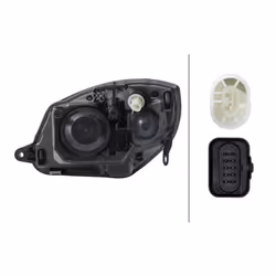 Projecteur principal HELLA 1EL 247 025-261, droite - Vue supplémentaire 4