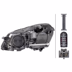 Projecteur principal HELLA 1EX011 066-621 - Vue supplémentaire 4