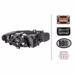 Projecteur principal HELLA 1ZS354 983-211