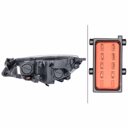 Projecteur principal HELLA 1EG 010 011-681, droite - Vue supplémentaire 4