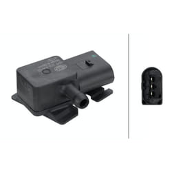 Capteur, pression des gaz échappement HELLA 6PP 009 409-021