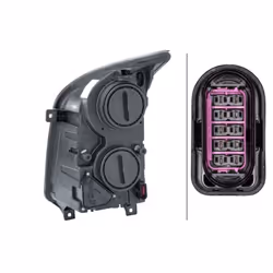 Projecteur principal HELLA 1ER 011 592-061, droite - Vue supplémentaire 4