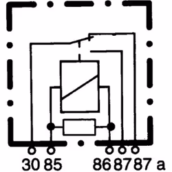 Relais, courant de travail HELLA 4RD 933 332-201
