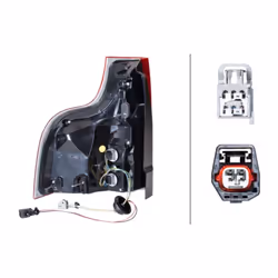 Feu arrière HELLA 2SK011 065-041 - Vue supplémentaire 4