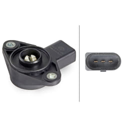 Capteur, volet inverseur du tuyau d'admission HELLA 6PD 012 754-001
