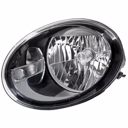 Phares; HELLA; droit H4, W21/5W FF, Halogène 12 pour circulation à gauche; pour VOLKSWAGEN, VW; E13203, E13204, 5C2941006